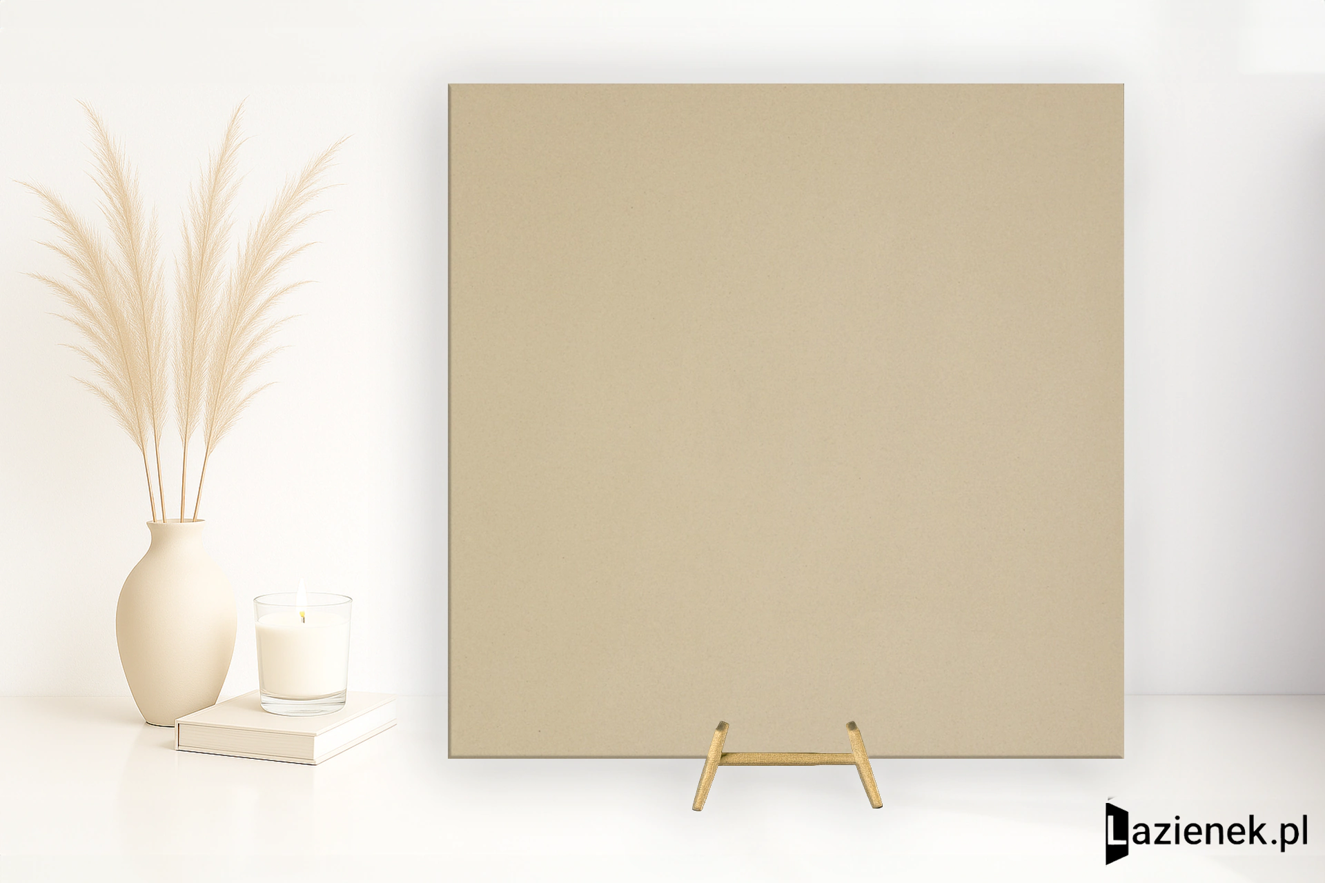 Casalgrande Padana Unicolore Bianco Avorio wzmocniona siatką - mat 20x20 cm gr. 14 mm - płytka rektyfikowana/435001